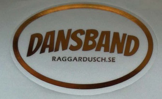 Dansband (Sticker 2-pack)