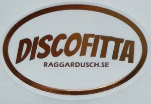 Discofitta sticker (2-pack)