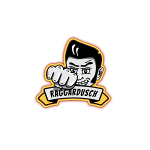 RAGGARDUSCH STICKER (CA 14X13CM)