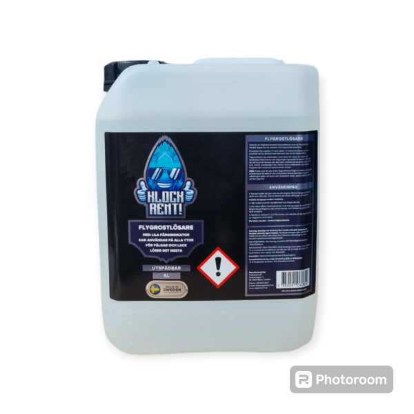KLOCKRENT! Flygrostlösare 5L